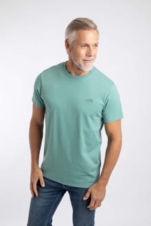 Hooked Branded T-Shirt Mineral Blue