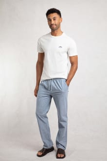 Danny Lightweight Summer Denim Trousers Denim