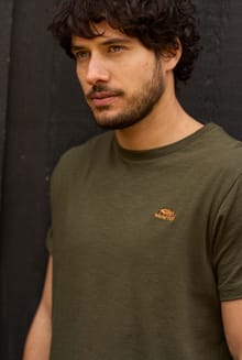 Fished Branded T-Shirt Fir Green